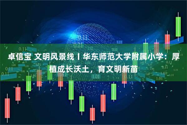 卓信宝 文明风景线〡华东师范大学附属小学：厚植成长沃土，育文明新苗