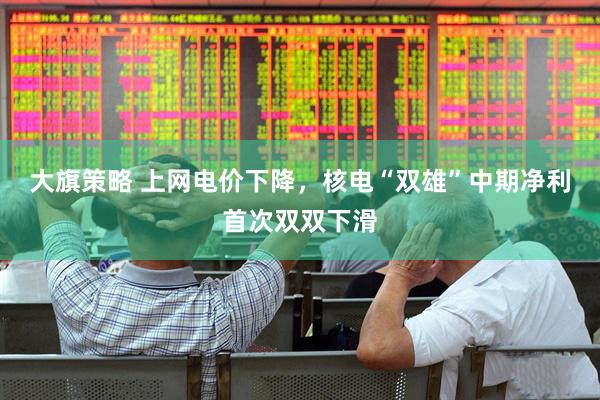 大旗策略 上网电价下降，核电“双雄”中期净利首次双双下滑